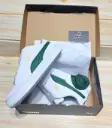 Puma suede xl blanca verde 